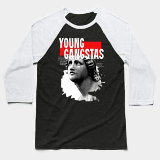 Young Gangstas hiphop Baseball T-Shirt